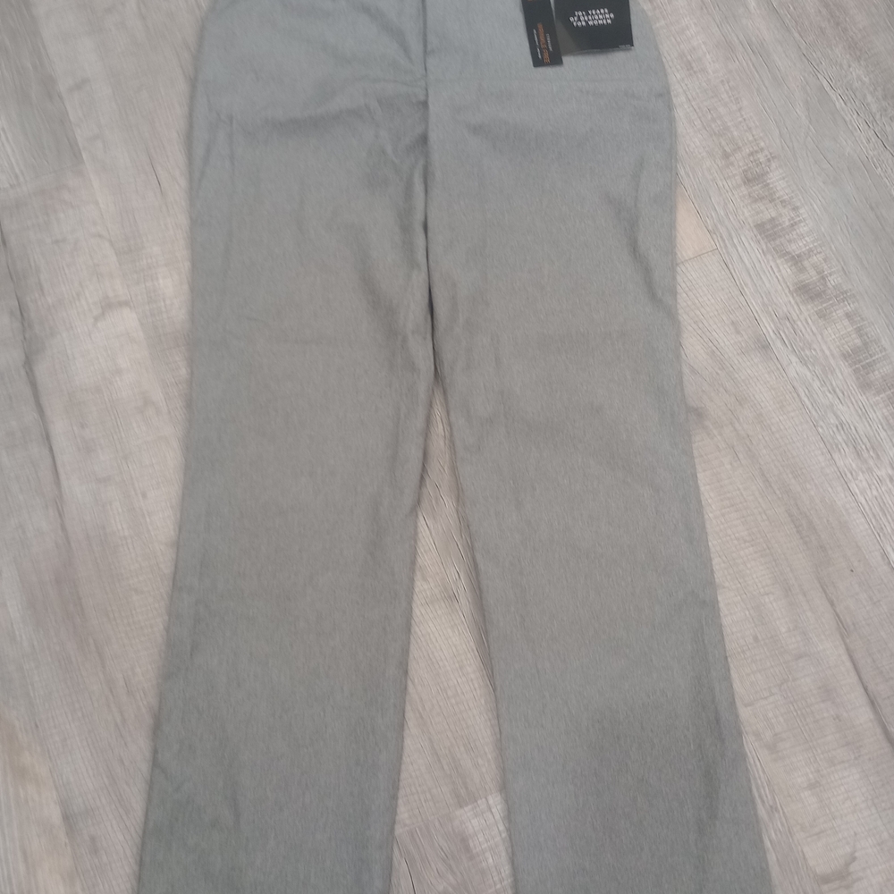 Lee Womens Classic Gray Dress Pants
